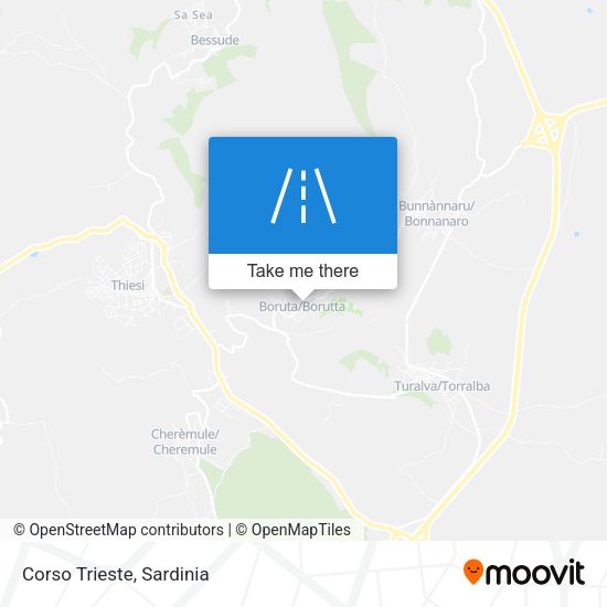 Corso Trieste map