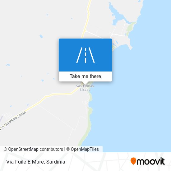 Via Fuile E Mare map