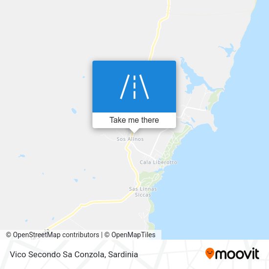 Vico Secondo Sa Conzola map
