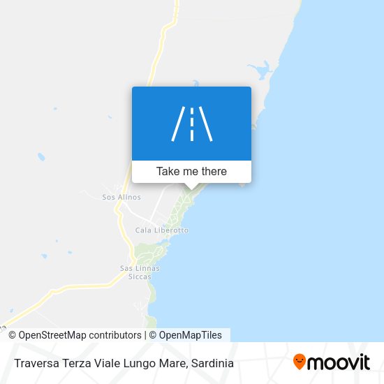 Traversa Terza Viale Lungo Mare map