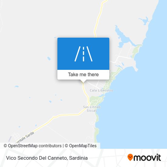 Vico Secondo Del Canneto map