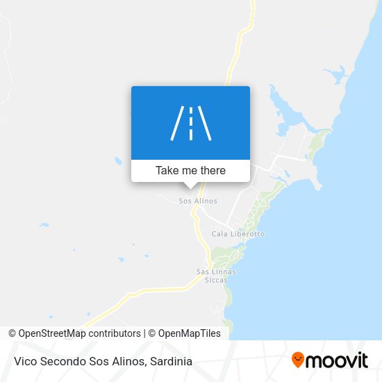 Vico Secondo Sos Alinos map