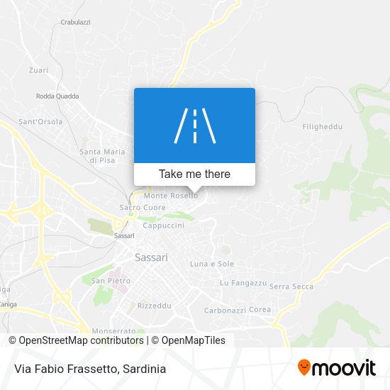 Via Fabio Frassetto map