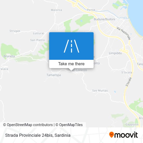 Strada Provinciale 24bis map