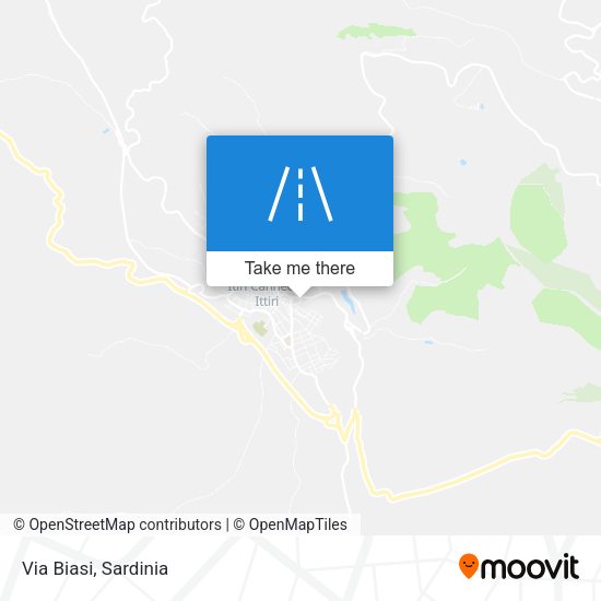 Via Biasi map