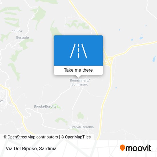 Via Del Riposo map