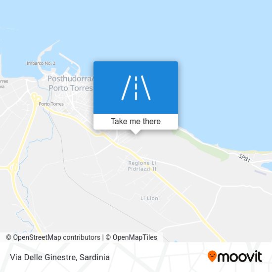 Via Delle Ginestre map