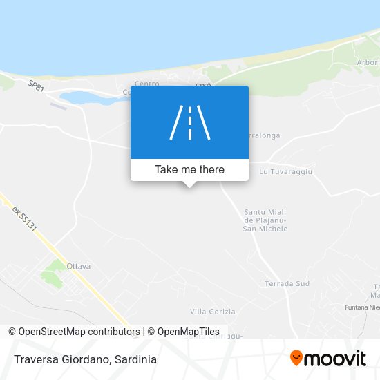 Traversa Giordano map