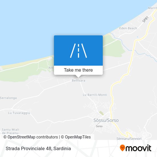 Strada Provinciale 48 map
