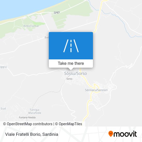 Viale Fratelli Borio map