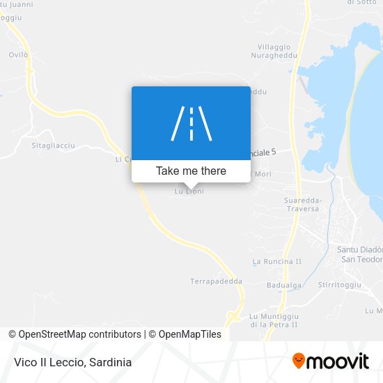 Vico Il Leccio map