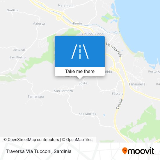 Traversa Via Tucconi map