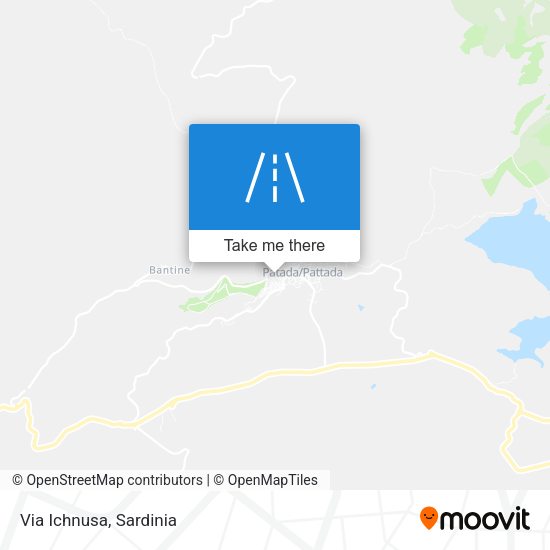 Via Ichnusa map