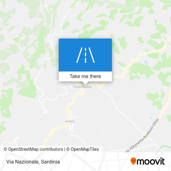 Via Nazionale map
