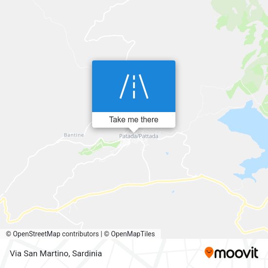 Via San Martino map