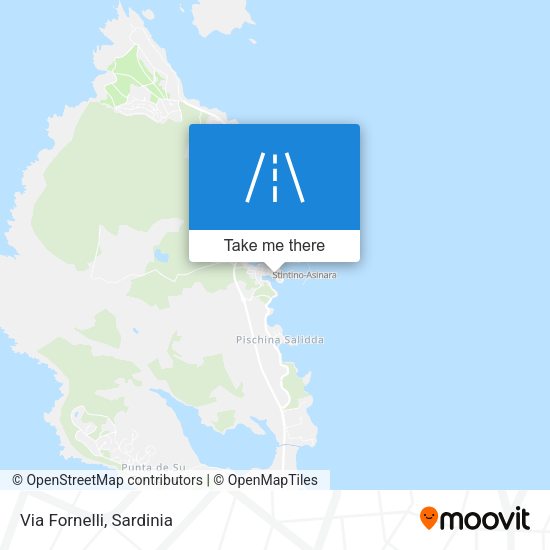 Via Fornelli map