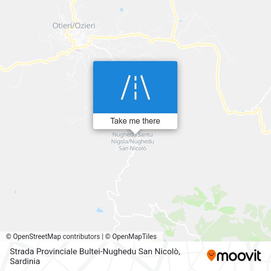 Strada Provinciale Bultei-Nughedu San Nicolò map