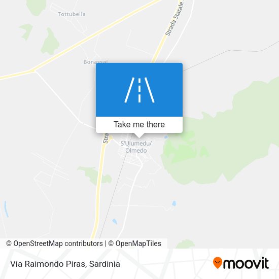 Via Raimondo Piras map