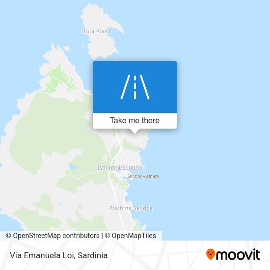Via Emanuela Loi map