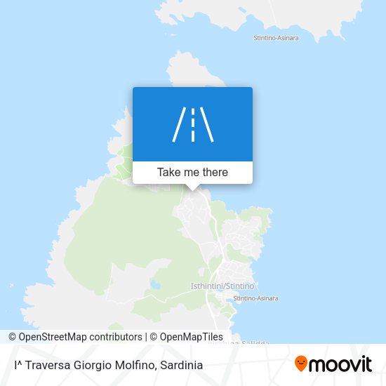 I^ Traversa Giorgio Molfino map