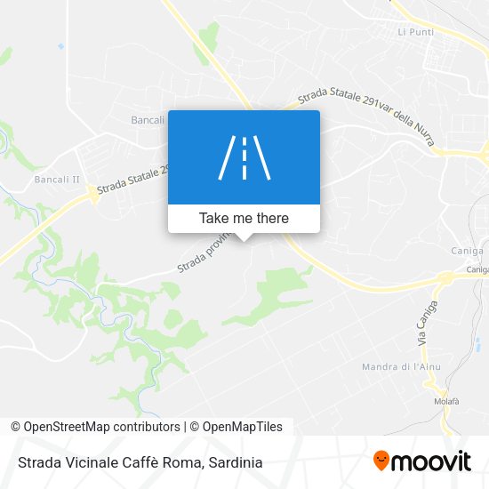 Strada Vicinale Caffè Roma map