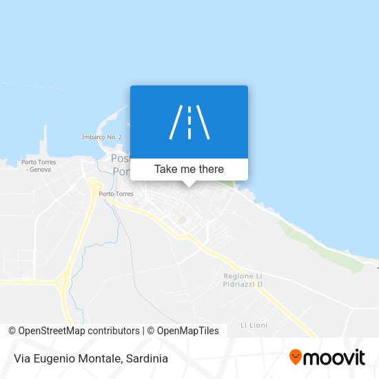 Via Eugenio Montale map