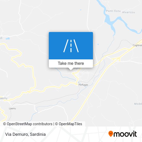 Via Demuro map