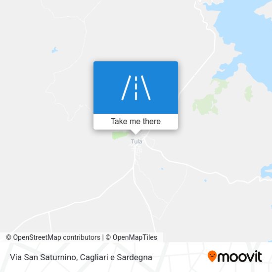 Via San Saturnino map