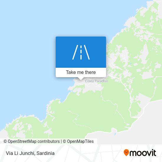 Via Li Junchi map