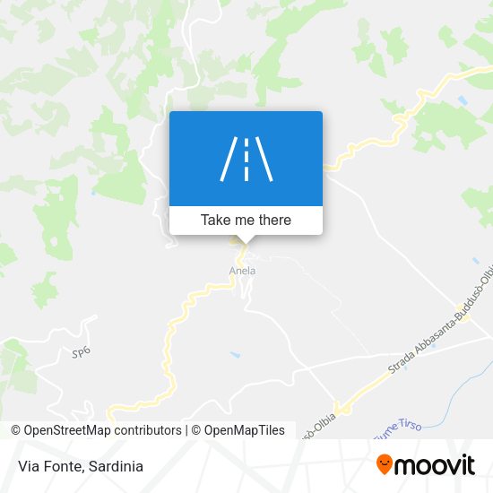Via Fonte map