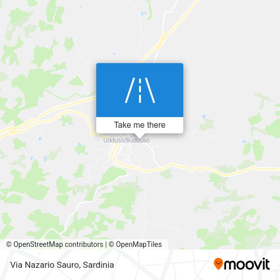 Via Nazario Sauro map