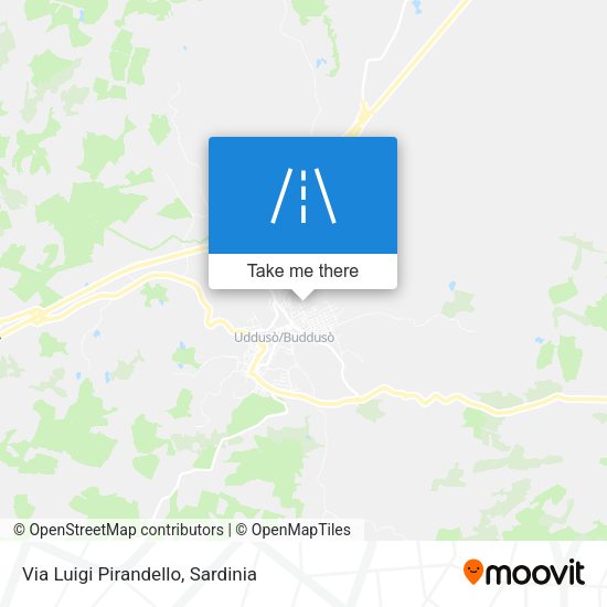 Via Luigi Pirandello map