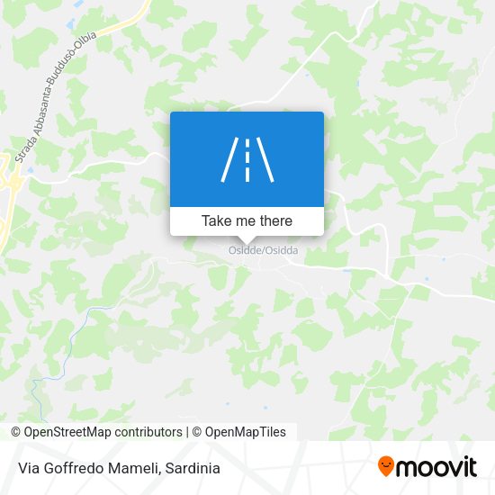Via Goffredo Mameli map