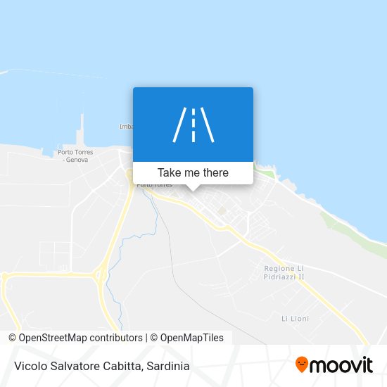 Vicolo Salvatore Cabitta map
