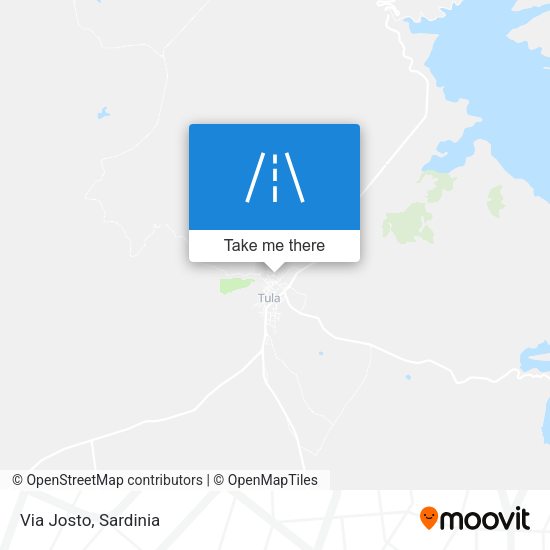 Via Josto map