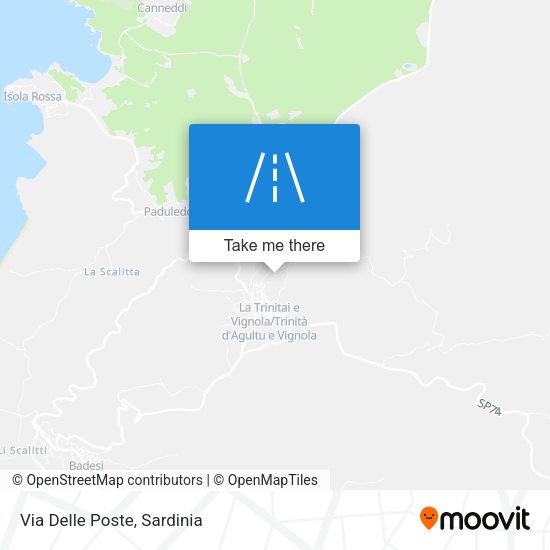 Via Delle Poste map
