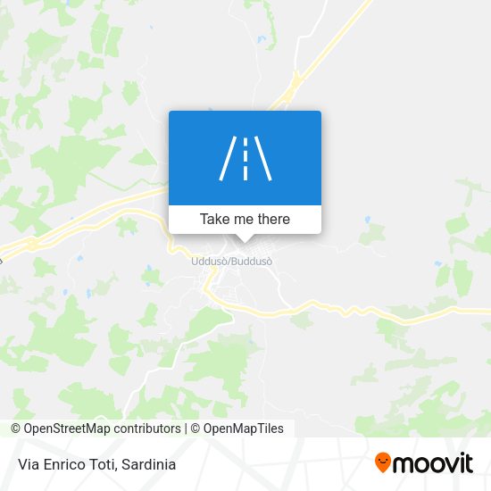 Via Enrico Toti map