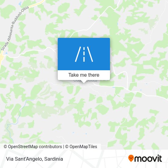 Via Sant'Angelo map