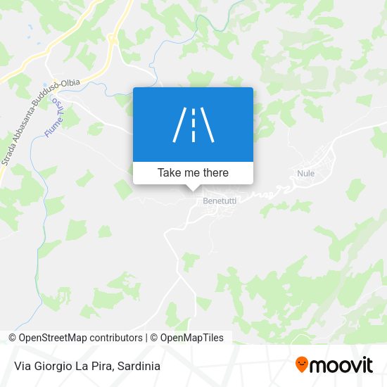 Via Giorgio La Pira map