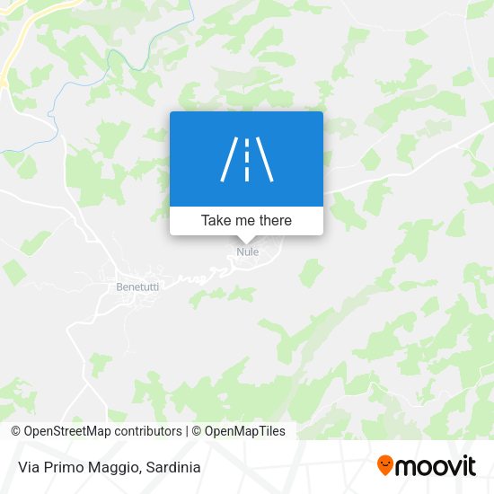 Via Primo Maggio map