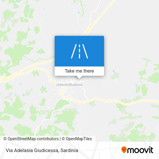 Via Adelasia Giudicessa map