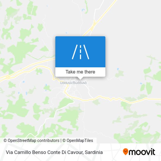 Via Camillo Benso Conte Di Cavour map