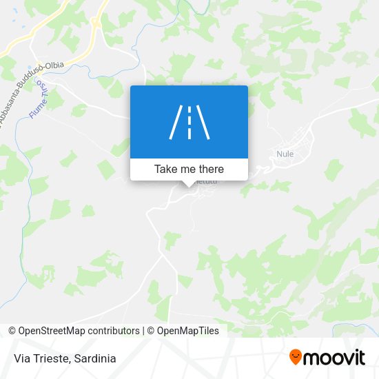 Via Trieste map
