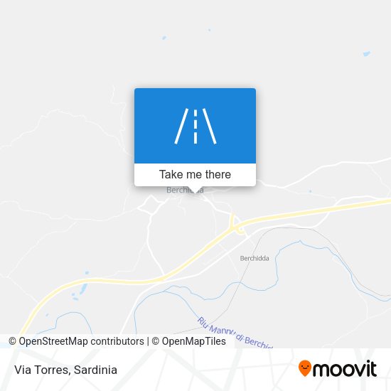 Via Torres map