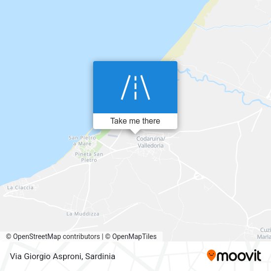 Via Giorgio Asproni map