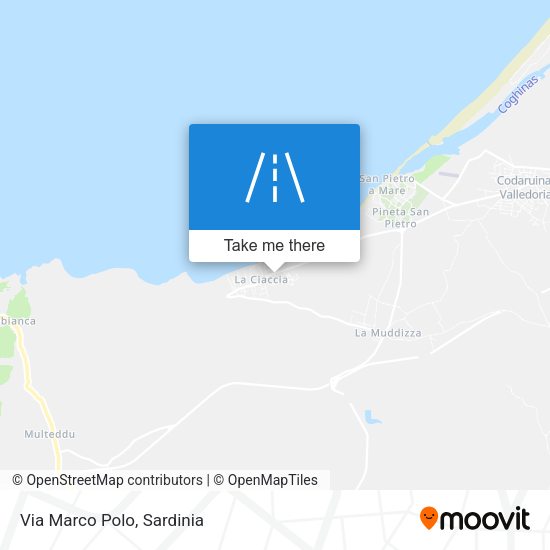 Via Marco Polo map