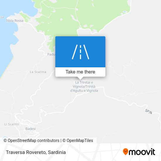 Traversa Rovereto map
