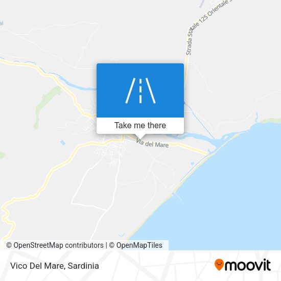 Vico Del Mare map