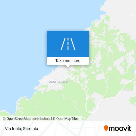 Via Inula map