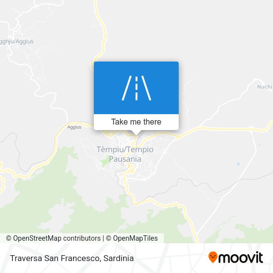Traversa San Francesco map